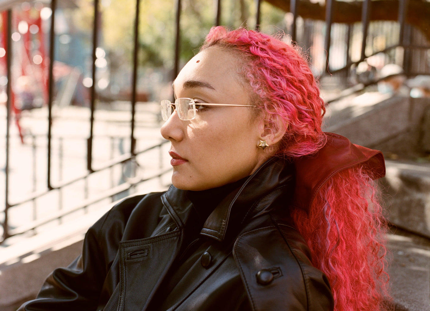 Meba Oversize Scrunchie - Burgundy