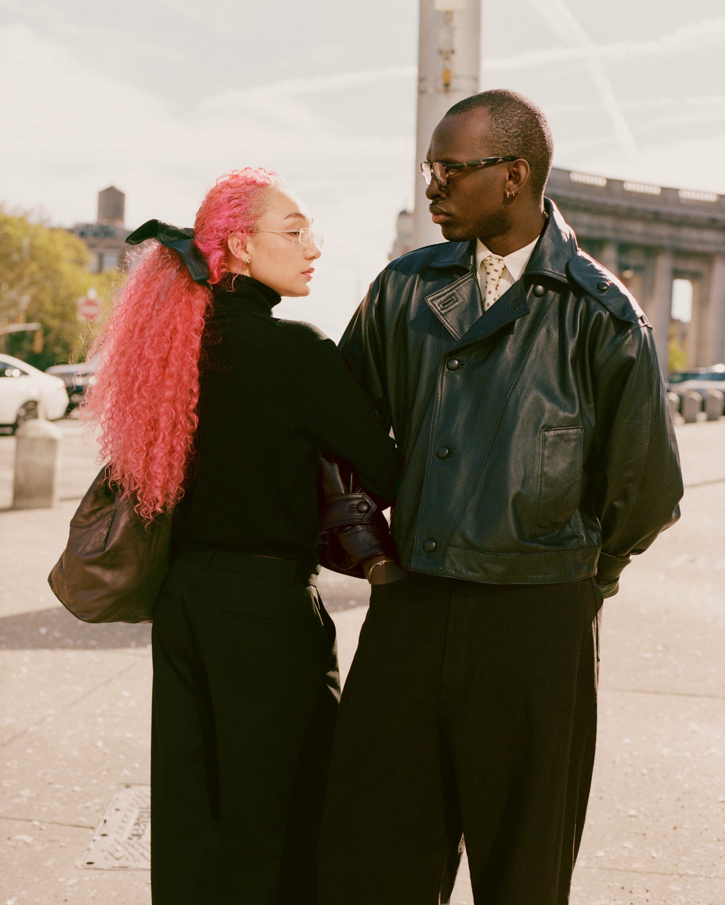 The Birhan jacket in sheepskin