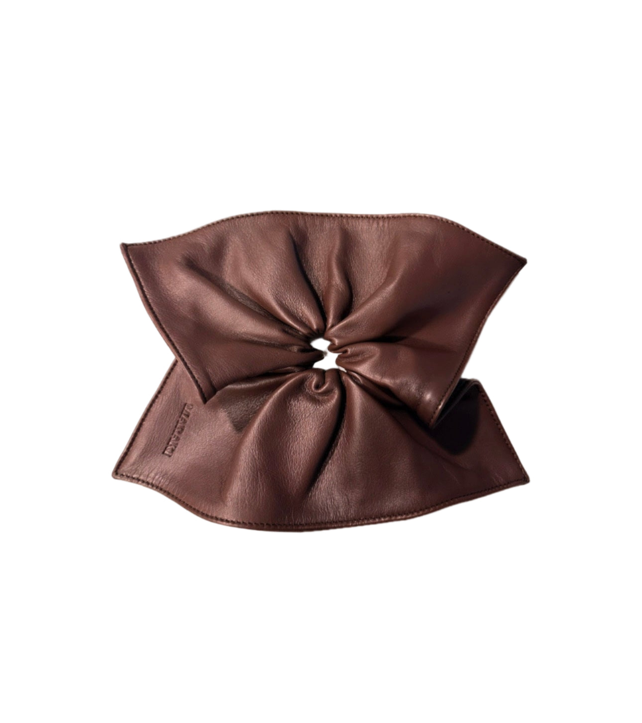 Meba Oversize Scrunchie - Brown