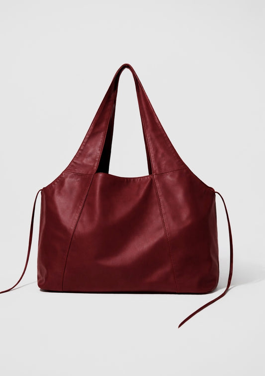 Misgana Hobo Bag — Burgundy