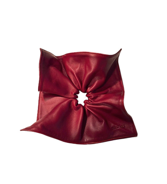 Meba Oversize Scrunchie - Burgundy